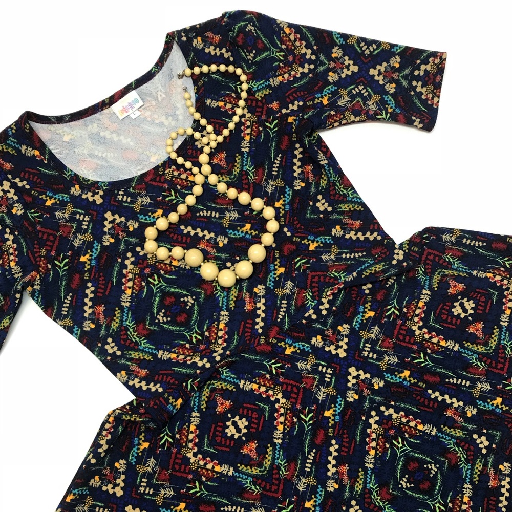 LuLaRoe Large Nicole Dress